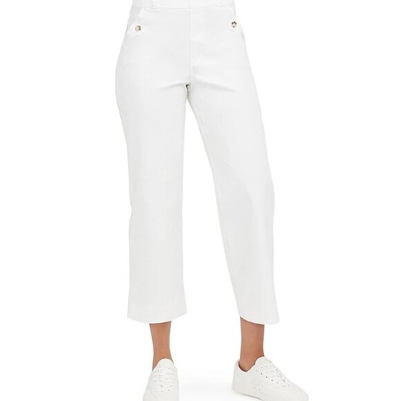 SPANX Light Beige Wide-Leg Pants, SIze XL - Picture 4 of 12